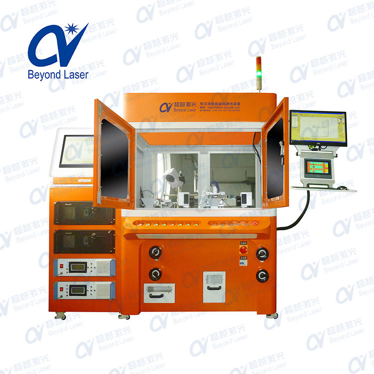 2017年雙頭多工位激光打標(biāo)機(jī)雕刻機(jī)圖片展示